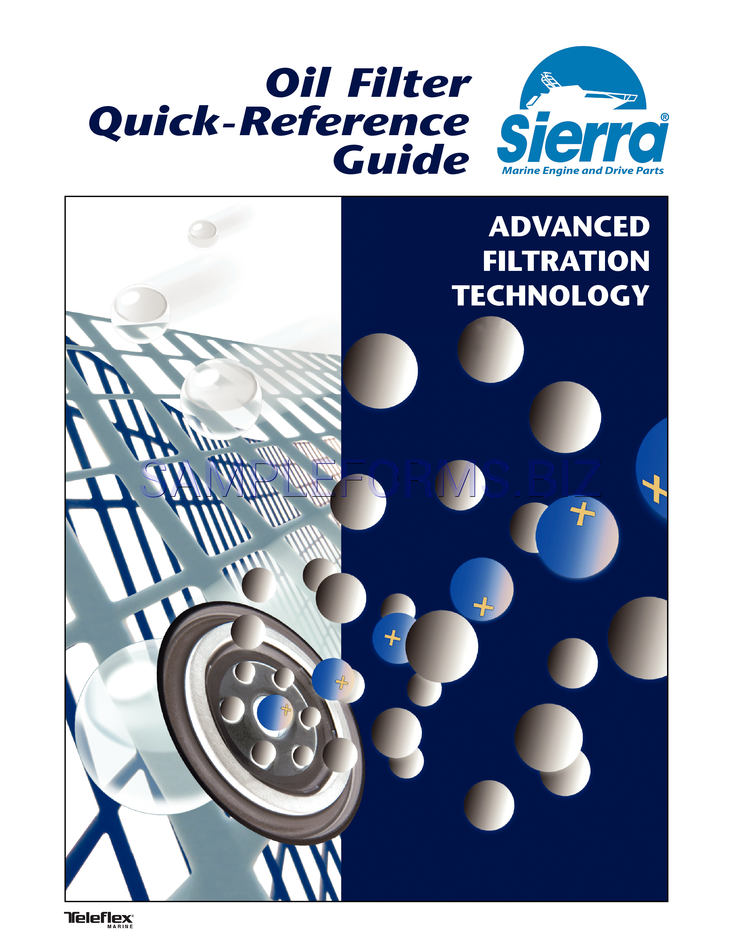 Preview free downloadable Oil Filter Quick Reference Guide in PDF (page 1)